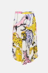 Stella McCartney Crepe Printed Midi Skirt