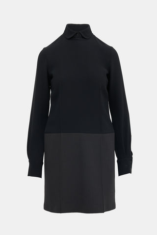 Stella McCartney Detachable Collar Panelled Dress