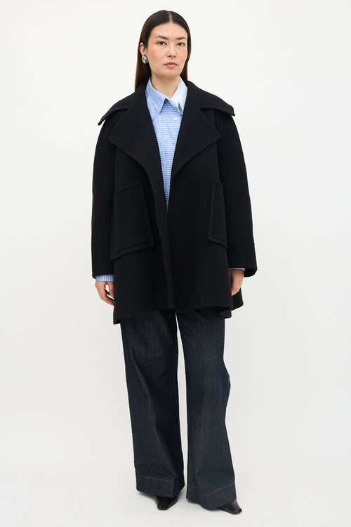 Stella McCartney FW 2007 Wool Cape Coat