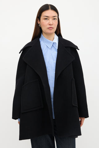 Stella McCartney FW 2007 Wool Cape Coat