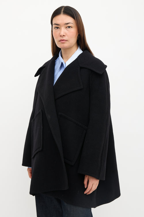 Stella McCartney FW 2007 Wool Cape Coat
