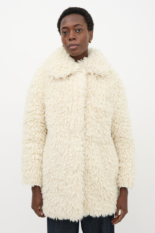Stella McCartney Faux Fur Coat