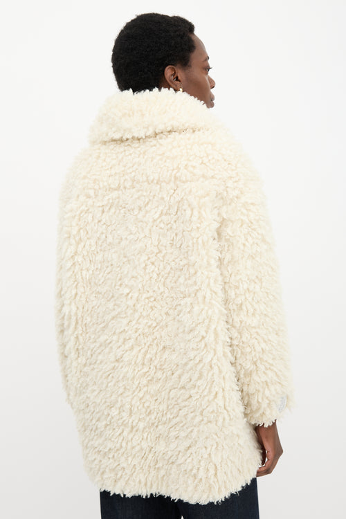 Stella McCartney Faux Fur Coat