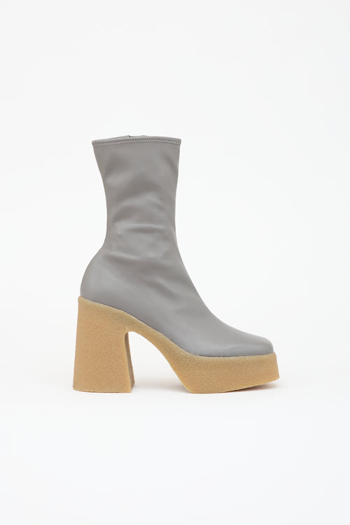 Stella McCartney Faux Leather Platform Boot