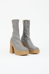 Stella McCartney Faux Leather Platform Boot