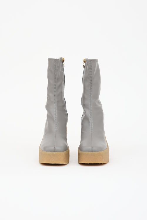 Stella McCartney Faux Leather Platform Boot