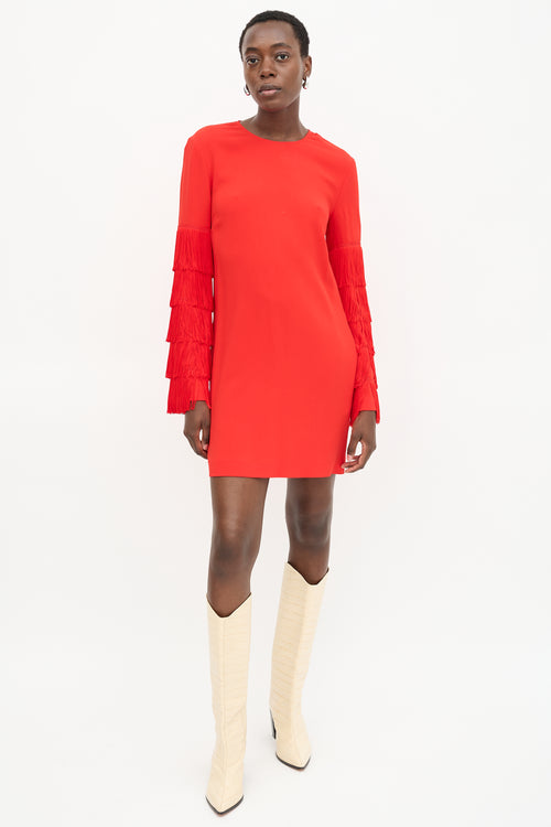 Stella McCartney Fringe Shift Dress