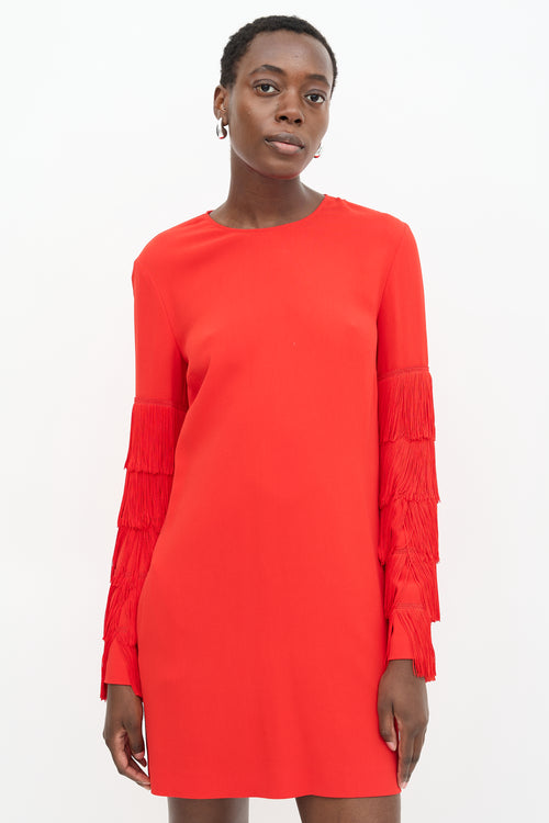 Stella McCartney Fringe Shift Dress