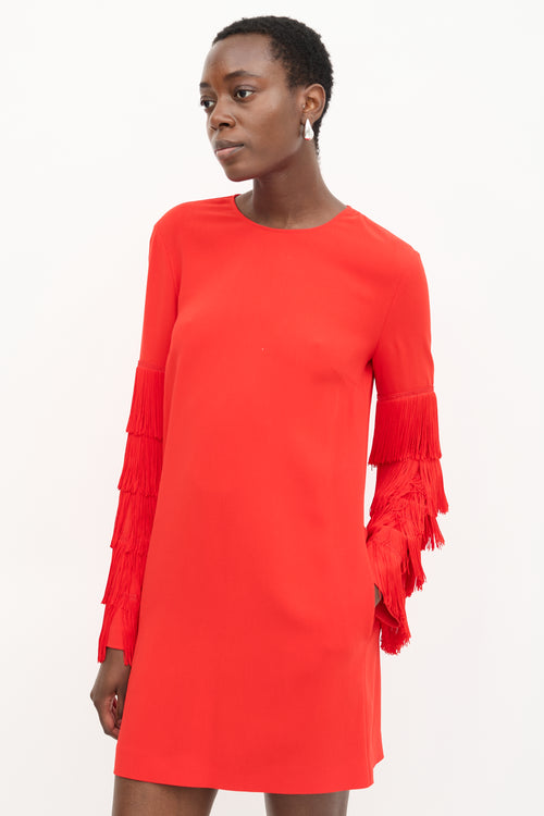 Stella McCartney Fringe Shift Dress