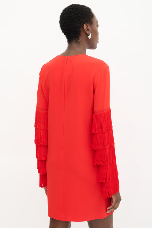 Stella McCartney Fringe Shift Dress