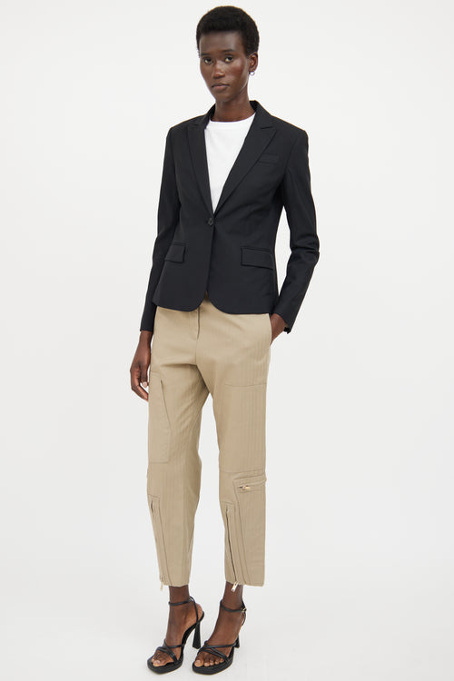 Stella McCartney Beige Cargo Trouser