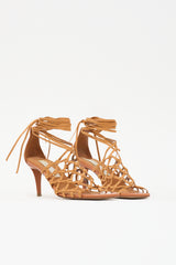 Stella McCartney Faux Leather Woven Sandal