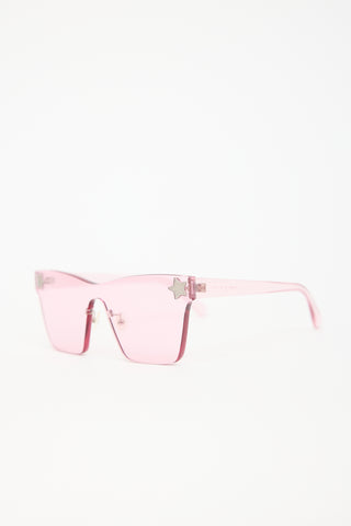 Stella McCartney SC00169S Shield Sunglasses
