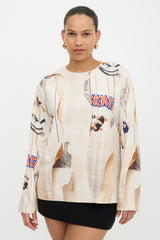 Stella McCartney Silk Printed Top