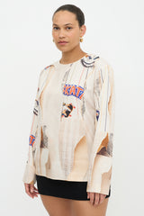 Stella McCartney Silk Printed Top