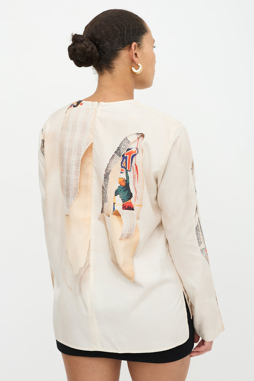 Stella McCartney Silk Printed Top