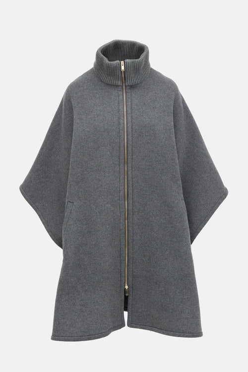 Stella McCartney Stand Collar Cape