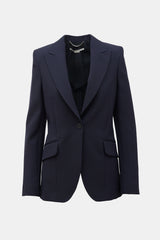 Stella McCartney Twill Single Button Blazer