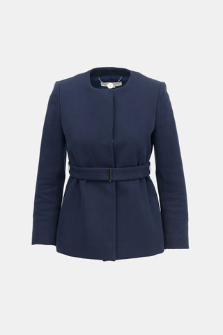 Stella McCartney Twill Belted Jacket