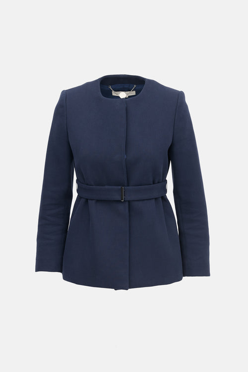 Stella McCartney Twill Belted Jacket