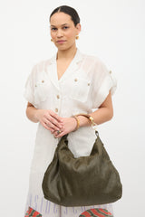 Stella McCartney Wooden Handle Shoulder Bag