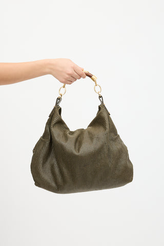 Stella McCartney Wooden Handle Shoulder Bag