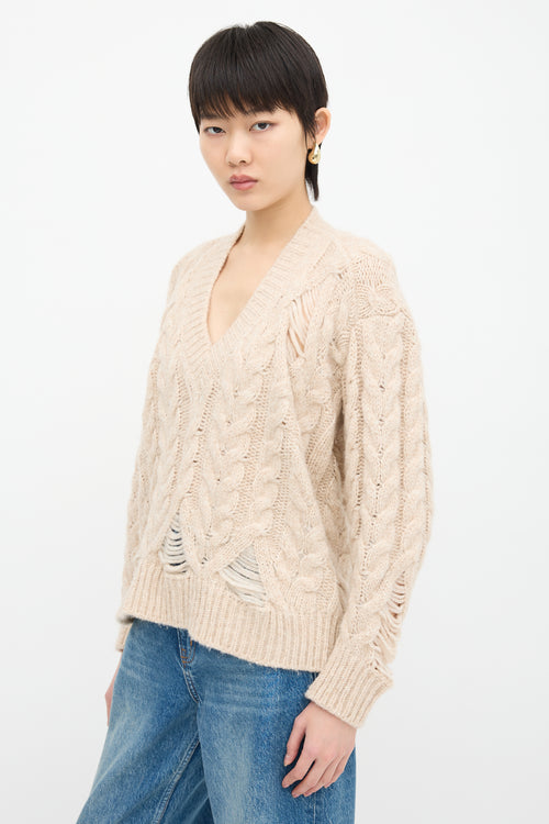 Stella McCartney Wool Ladder Stitch Sweater