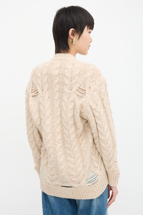Stella McCartney Wool Ladder Stitch Sweater