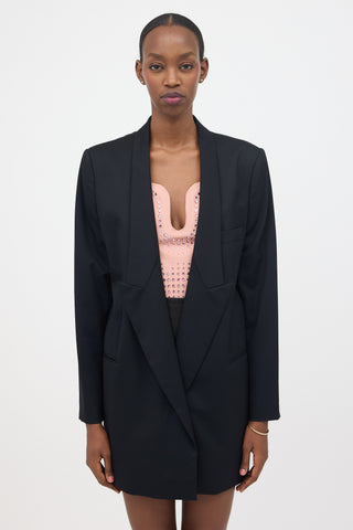 Stella McCartney Wool Single Button Blazer