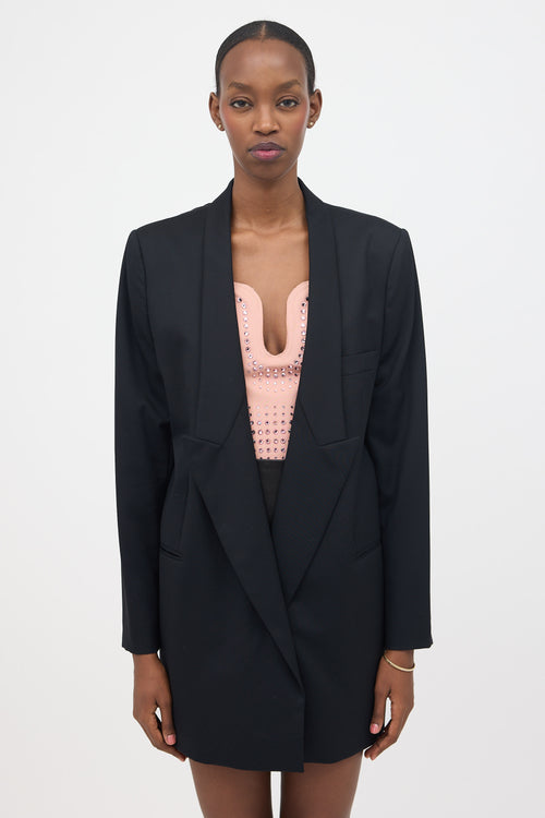 Stella McCartney Wool Single Button Blazer