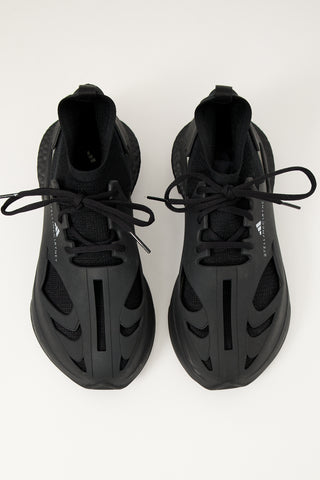 Stella McCartney X Adidas Black Sportswear Sneaker