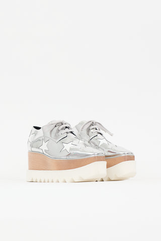 Stella McCartney Elyse Star Platform Sneaker