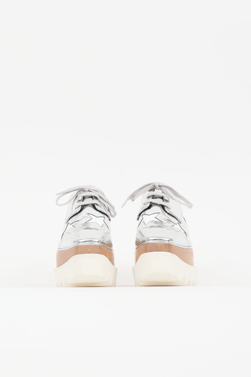Stella McCartney Elyse Star Platform Sneaker