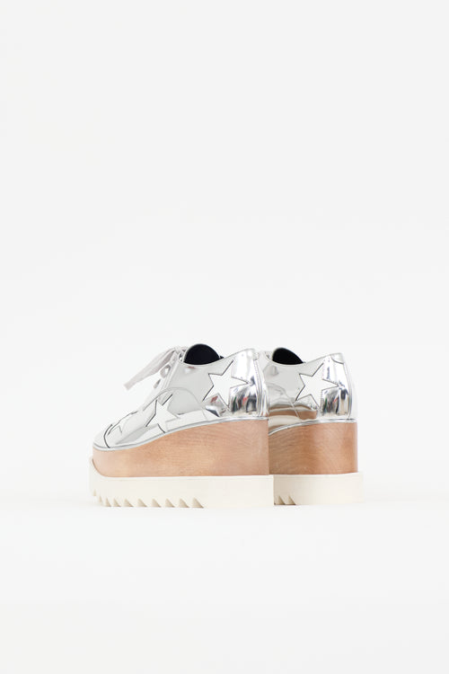 Stella McCartney Elyse Star Platform Sneaker
