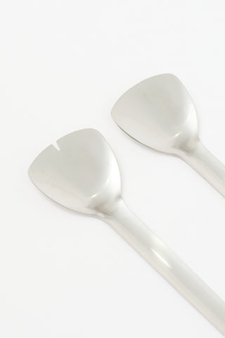 Stelton Stainless Steel 11.5" 2 Piece Serving Cutlery