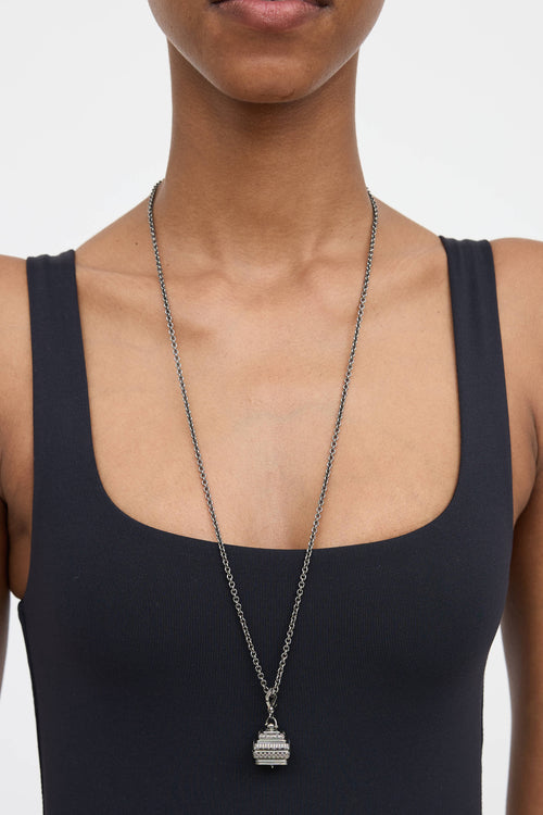 Paul Morelli 925 Meditation Bell Necklace