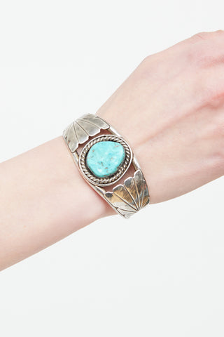 VSP Archive Sterling Silver & Turquoise Cuff