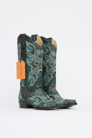 Stetson Marble Western Boot