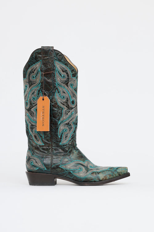 Stetson Marble Western Boot