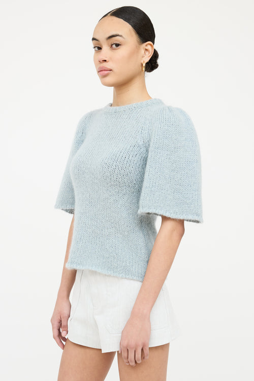 Stine Goya Mohair Knit Short Sleeve Knit