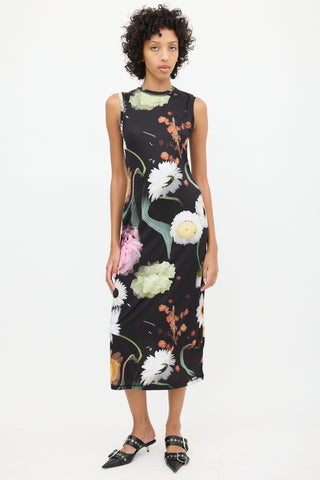 Stine Goya Black & Multi Floral SGDanya Dress