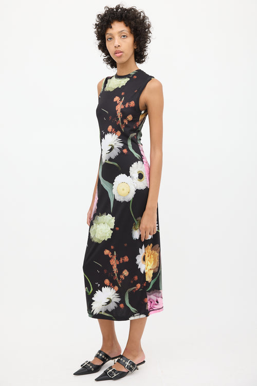 Stine Goya Black & Multi Floral SGDanya Dress