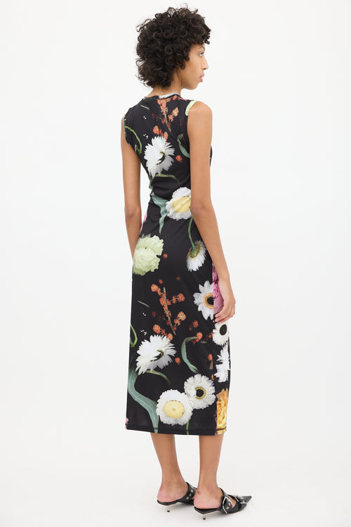 Stine Goya Black & Multi Floral SGDanya Dress