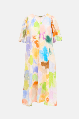 Stine Goya Julia Tie Dye Linen Dress