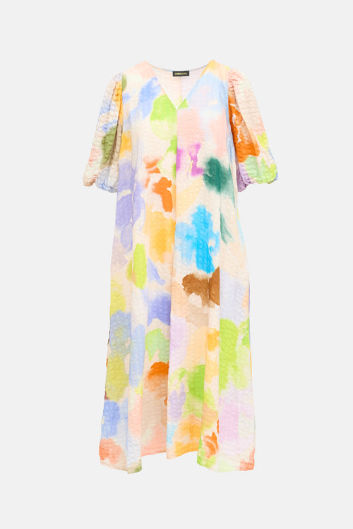 Stine Goya Julia Tie Dye Linen Dress