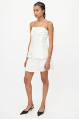 Stine Goya White & Black Floral Top Skirt Co-Ord Set