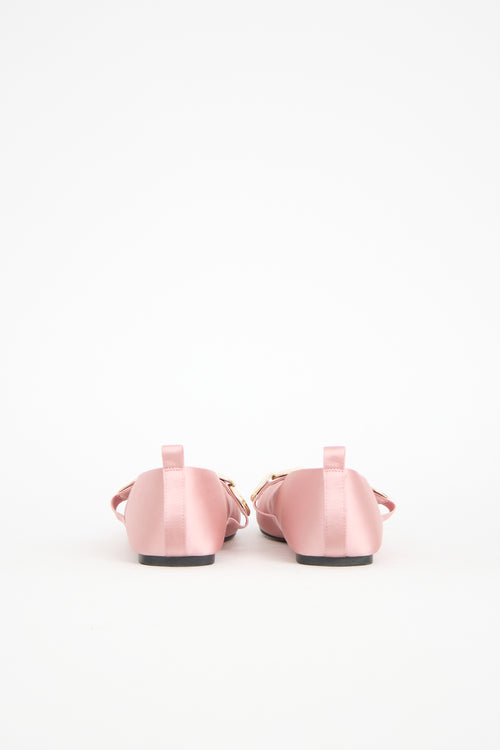 Stine Goya Satin Embellished Flat