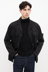 Stone Island Black Cargo Pocket Jacket