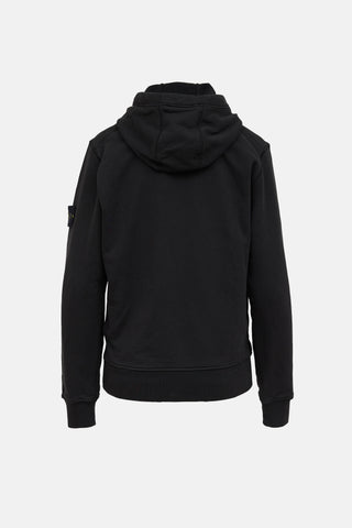 Stone Island Logo Patch Hoodie