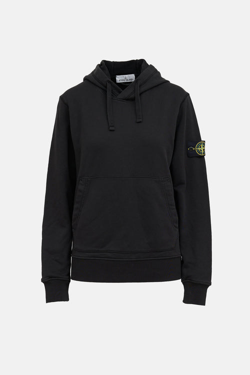 Stone Island Logo Patch Hoodie